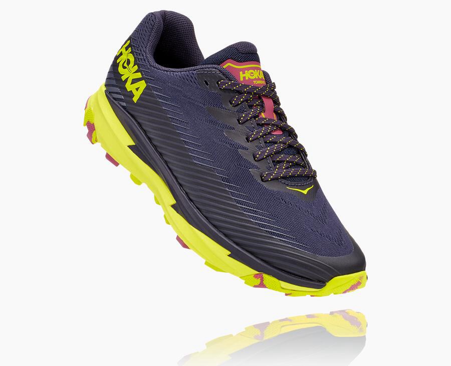 Hoka Womens Trail Shoes NZ - Hoka One One Torrent 2 Navy (NRG728196)